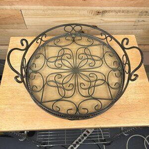 Southern Living Jamestown Round Tray